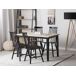 Beliani Mesa de comedor HOUSTON 75x120 Beliani Mesa de comedor HOUSTON 75x120 Preto