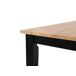 Beliani Mesa de comedor HOUSTON 75x120 Beliani Mesa de comedor HOUSTON 75x120 Preto