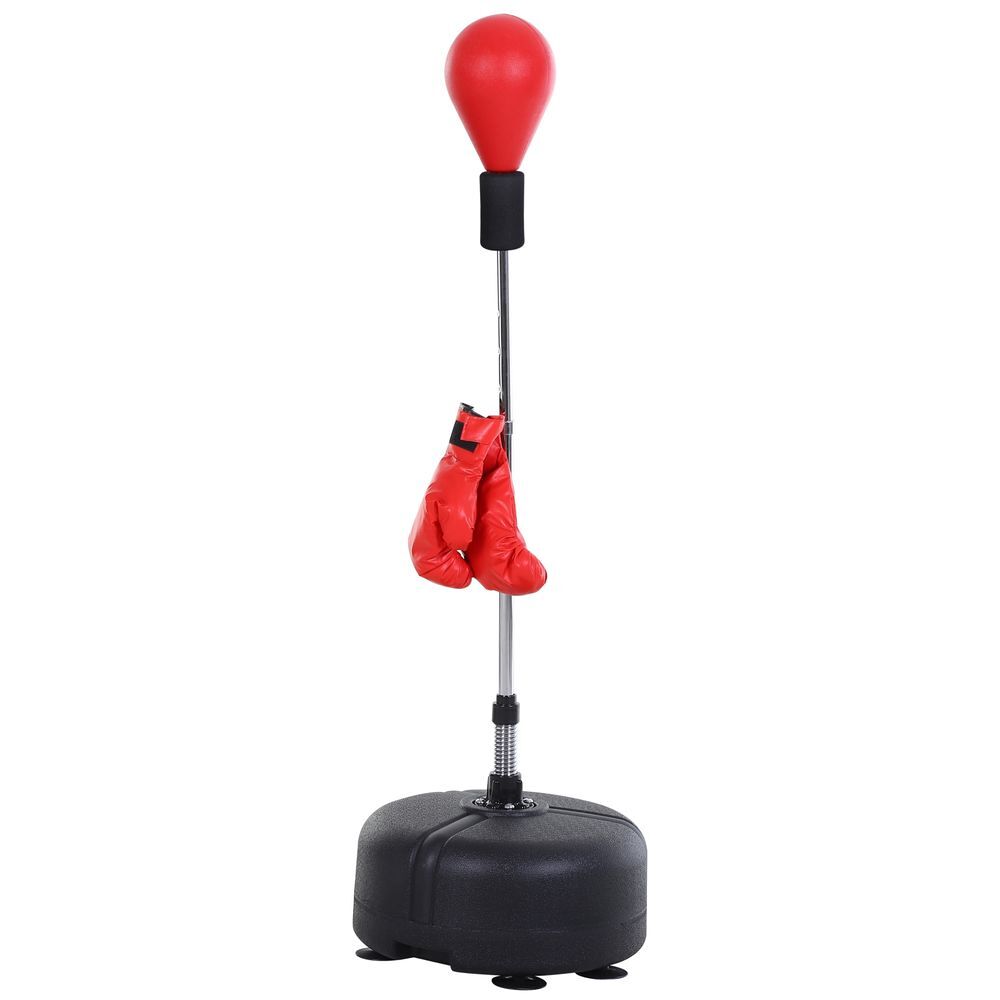 Punching Ball com Suporte Aço, PU, PE HOMCOM