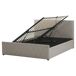 Beliani Cama con almacenaje Piel sintética ROCHEFORT 170x214 Beliani Cama con almacenaje Piel sintética ROCHEFORT 170x214 Cinza Escuro