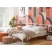 Beliani Cama Acero CUSSET 187x209 Beliani Cama Acero CUSSET 187x209 Branco