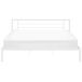 Beliani Cama Acero CUSSET 187x209 Beliani Cama Acero CUSSET 187x209 Branco
