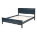 Beliani Cama Madera de pino OLIVET 148x208 Beliani Cama Madera de pino OLIVET 148x208 Azul