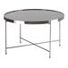 Beliani Mesa auxiliar LUCEA 63x63 Beliani Mesa auxiliar LUCEA 63x63 Cinza