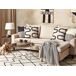 Beliani Mesa auxiliar LUCEA 63x63 Beliani Mesa auxiliar LUCEA 63x63 Cinza