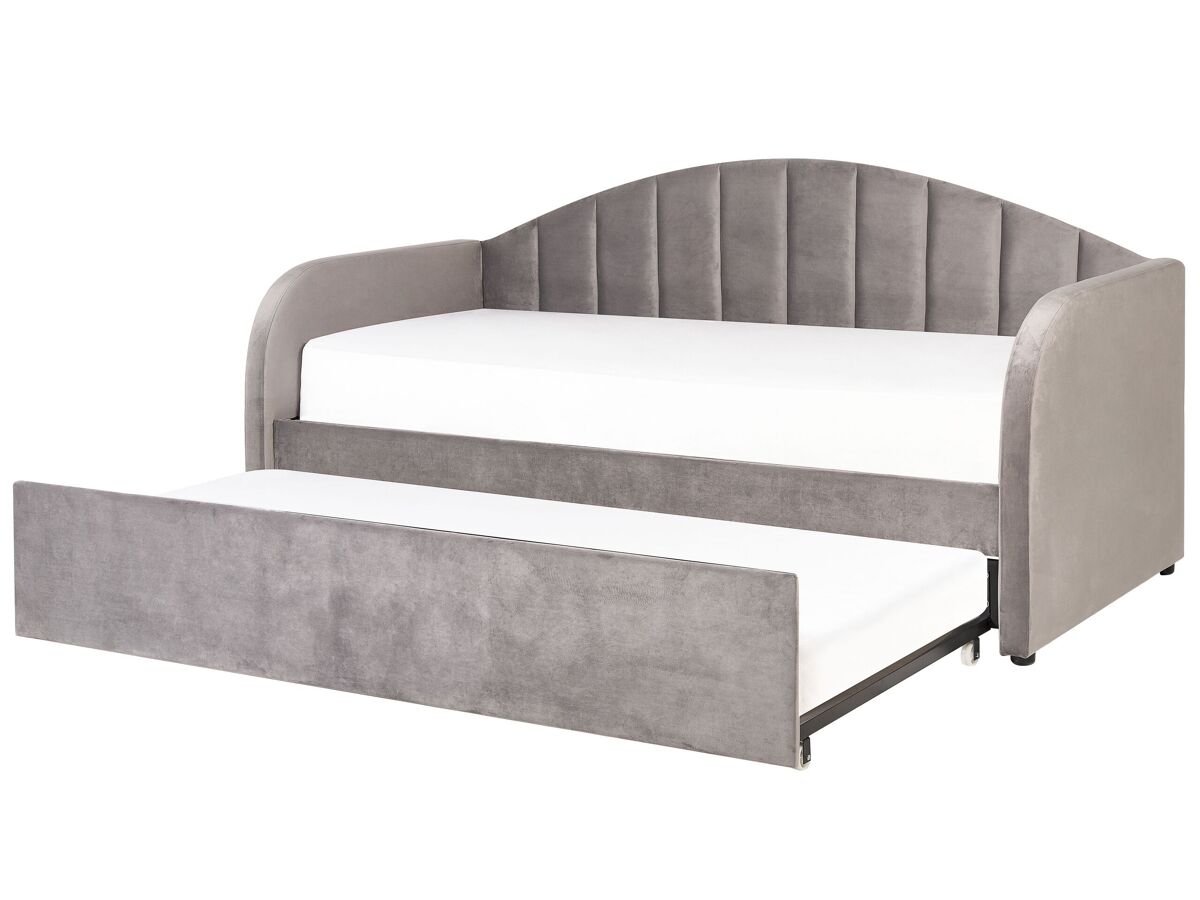 Beliani Cama nido Terciopelo EYBURIE 99x217