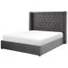 Beliani Cama con almacenaje Terciopelo LUBBON 210x217 Beliani Cama con almacenaje Terciopelo LUBBON 210x217 Cinza