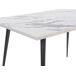 Beliani Mesa de jantar SANTIAGO 80x120 Beliani Mesa de jantar SANTIAGO 80x120 Branco