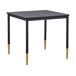 Beliani Mesa de comedor SHALFORD 80x80 Beliani Mesa de comedor SHALFORD 80x80 Preto