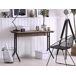 Beliani Escritorio CREEK 120x48 Beliani Escritorio CREEK 120x48 Cinza Escuro