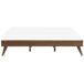 Beliani Cama sin cabecero MDF BERRIC Beliani Cama sin cabecero MDF BERRIC Castanho
