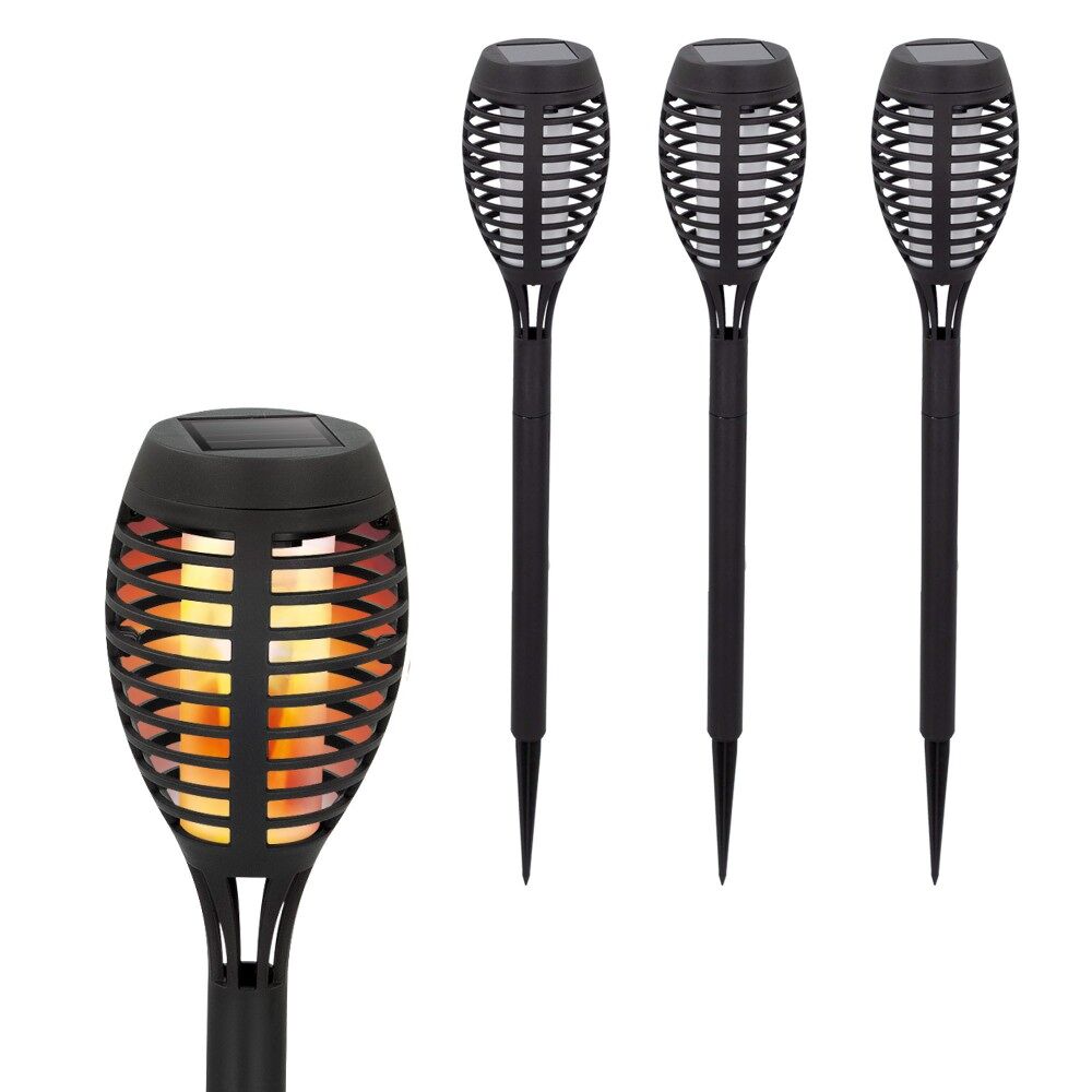 Pack 4 de jogo solar de efeito de chama Aktive Tech