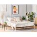 Beliani Cama Aço LYRA 162x209 Beliani Cama Aço LYRA 162x209 Branco