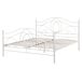 Beliani Cama Aço LYRA 162x209 Beliani Cama Aço LYRA 162x209 Branco