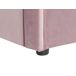 Beliani Cama nido Terciopelo MONTARGIS 91x219 Beliani Cama nido Terciopelo MONTARGIS 91x219 Rosa