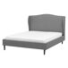 Beliani Cama Poliéster COLMAR 150x215 Beliani Cama Poliéster COLMAR 150x215 Cinza