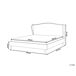 Beliani Cama Poliéster COLMAR 170x215 Beliani Cama Poliéster COLMAR 170x215 Cinza