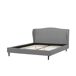 Beliani Cama Poliéster COLMAR 170x215 Beliani Cama Poliéster COLMAR 170x215 Cinza