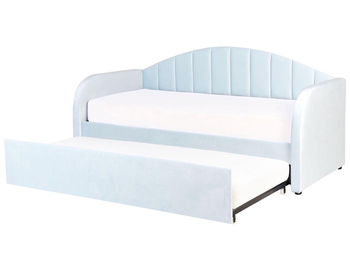 Beliani Cama nido Terciopelo EYBURIE 99x218