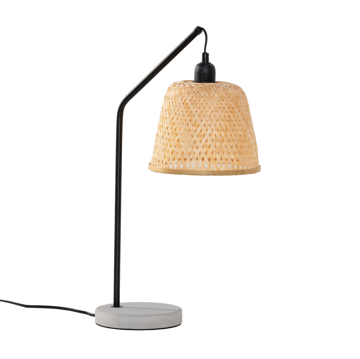 Candeeiro de mesa sakura bambu, diâmetro 55 cm