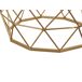 Beliani Mesa auxiliar HALSEY 43x43 Beliani Mesa auxiliar HALSEY 43x43 Dourado