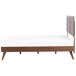Beliani Cama MDF ISTRES 187x205 Beliani Cama MDF ISTRES 187x205 Castanho