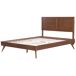 Beliani Cama MDF ISTRES 187x205 Beliani Cama MDF ISTRES 187x205 Castanho