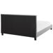 Beliani Cama Poliéster POITIERS 191x215 Beliani Cama Poliéster POITIERS 191x215 Cinza Claro