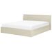 Beliani Cama con almacenaje Poliéster ORBEY 197x212 Beliani Cama con almacenaje Poliéster ORBEY 197x212 Bege