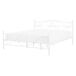 Beliani Cama Acero RODEZ 146x208 Beliani Cama Acero RODEZ 146x208 Branco