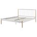 Beliani Cama Acero MAURS 167x209 Beliani Cama Acero MAURS 167x209 Branco