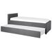 Beliani Cama nido Poliéster MARMANDE 96x214 Beliani Cama nido Poliéster MARMANDE 96x214 Cinza Claro