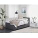 Beliani Cama nido Poliéster MARMANDE 96x214 Beliani Cama nido Poliéster MARMANDE 96x214 Cinza Claro