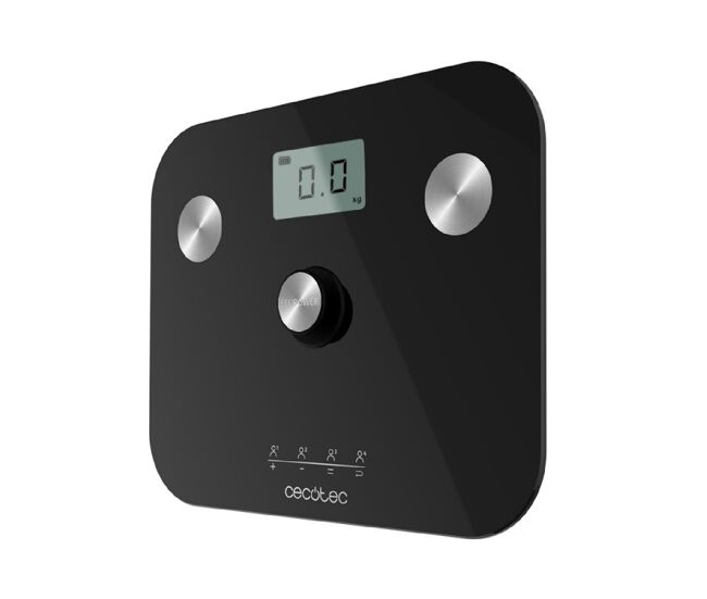 Cecotec balança para casa de banho sem pilhas, inteligente de alta precisão e função bioimpedância.