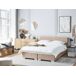 Beliani Cama continental Poliéster PRESIDENT 170x210 Beliani Cama continental Poliéster PRESIDENT 170x210 Bege