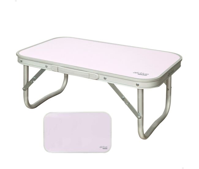 Mesa baixa de alumínio para camping aktive