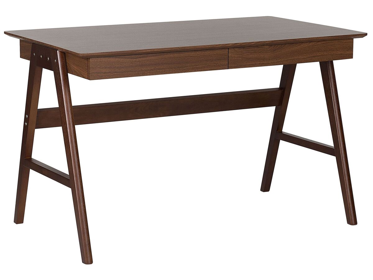 Beliani Escritorio SHESLAY 120x70 Castanho