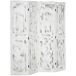 Biombo Dobrável Madeira Paulownia e MDF HOMCOM, casa - decoração Biombo Dobrável Madeira Paulownia e MDF HOMCOM, casa - decoração Branco