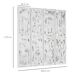 Biombo Dobrável Madeira Paulownia e MDF HOMCOM, casa - decoração Biombo Dobrável Madeira Paulownia e MDF HOMCOM, casa - decoração Branco