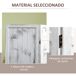 Biombo Dobrável Madeira Paulownia e MDF HOMCOM, casa - decoração Biombo Dobrável Madeira Paulownia e MDF HOMCOM, casa - decoração Branco