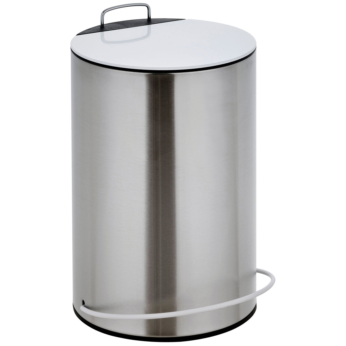 Lata de lixo com um pedal blanc de 5l 20,5x