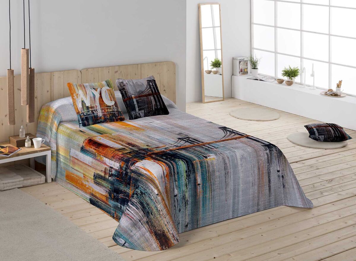  COLCHA DE CAMA NY ART BOUTI