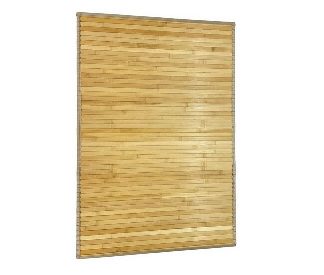 Acomoda textil - tapete de interior e exterior em bambu (120x150 cm, modelo c)