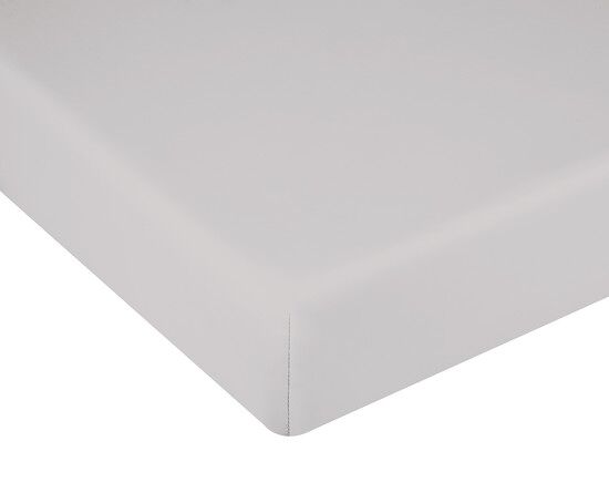 Lençol com elástico cama donegal 150cm cinza claro