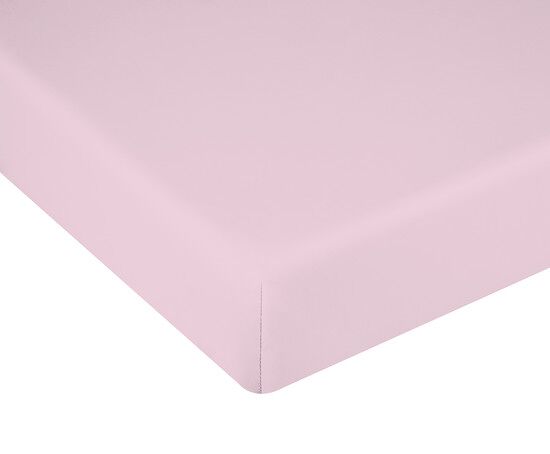 Lençol com elástico cama donegal 150cm rosa