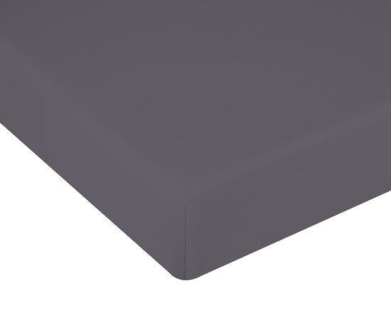 Lençol com elástico cama donegal 150cm cinza escuro