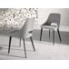 ANGEL CERDA Cadeira em tecido cinzento ANGEL CERDA Cadeira em tecido cinzento Cinza