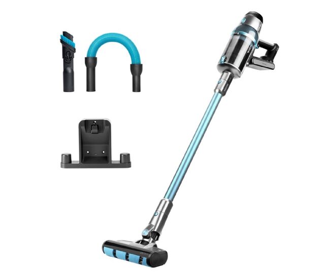 Cecotec aspirateur sans fil 3 em 1: vertical, vassoura e de mão com motor digital brushless, potência de 680 w e máxima potência