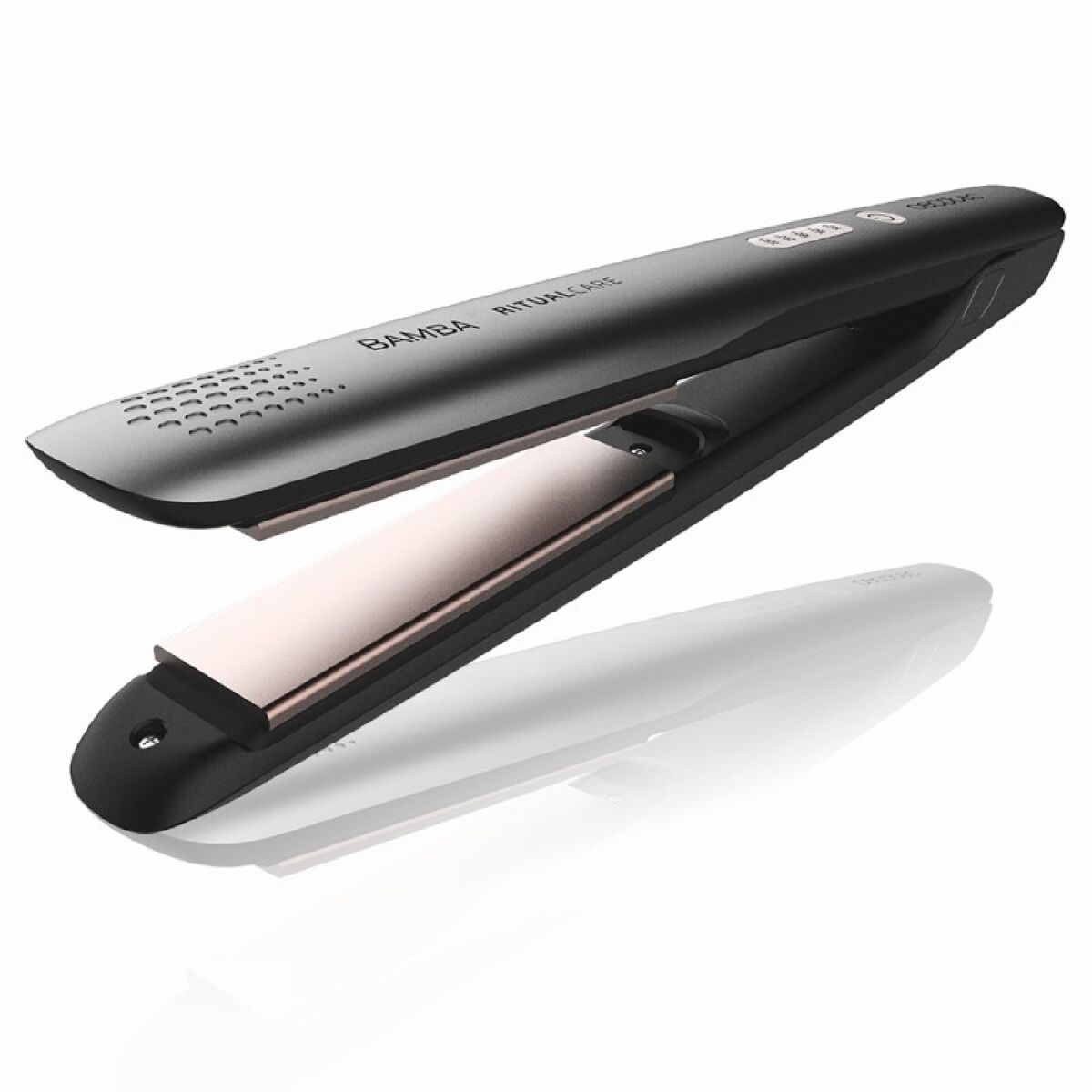 Cecotec alisador de cabelo de titânio com ajuste de temperatura.