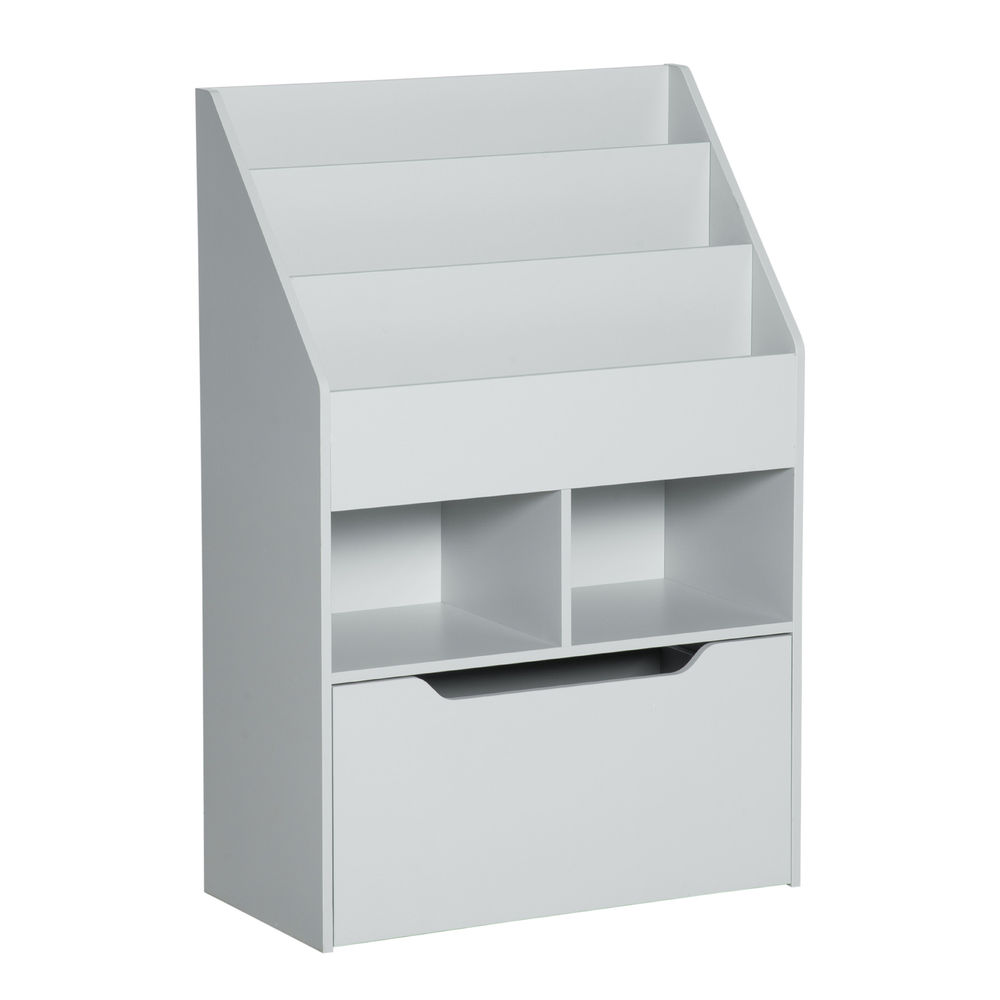 Estante de Brinquedos MDF, Nylon e Metal HOMCOM 60